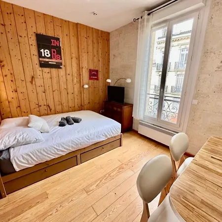 Le Woody, Centre-ville, Parking Gratuit Apartamento Burdeos